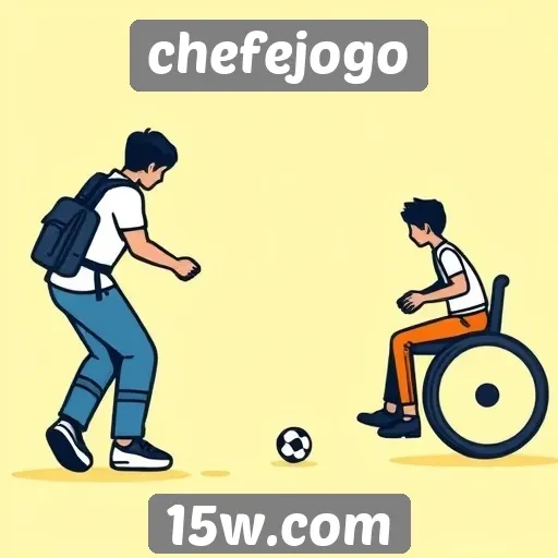 Acessibilidade no Chefejogo para jogadores com deficiência
